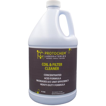 Protochem Laboratories Industrial Acid Coil Cleaner, 1 gal., PK4 PC-109C-1